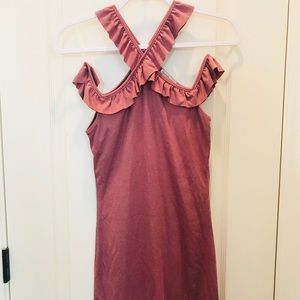 Blush pink NWT Charlotte Russe dress (small)